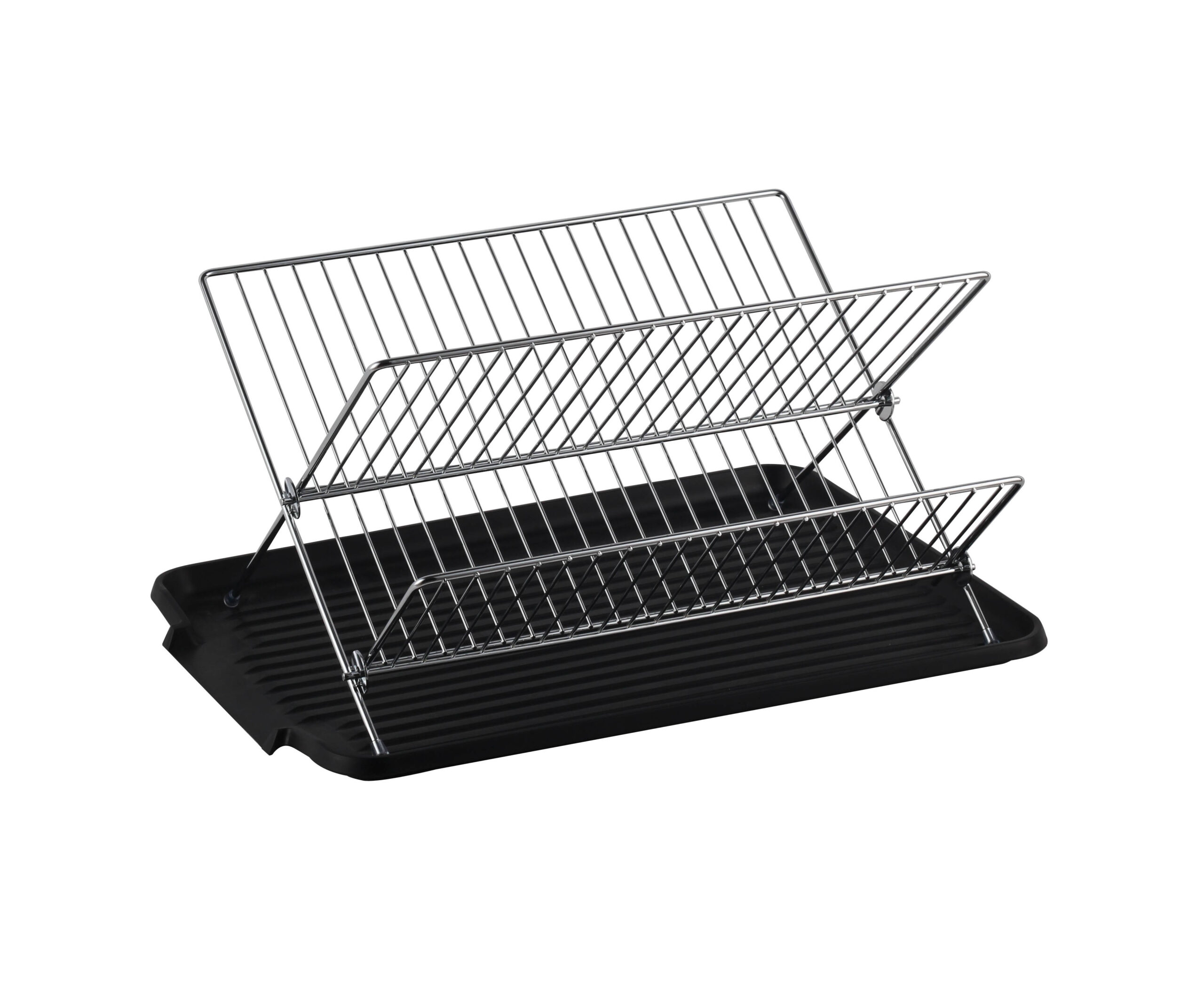 Stylish Sturdy Oil Rubbed Bronze Metal Wire Small Dish Drainer Drying Rack